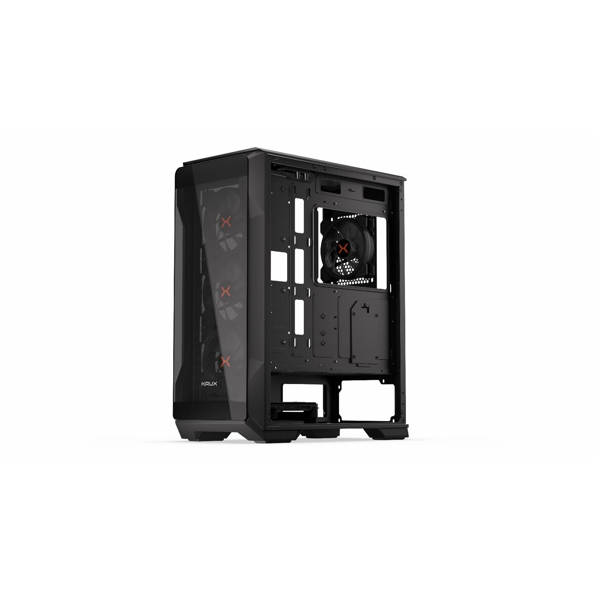 ATX Semi-tower Korpus Krux KRXD001 Must